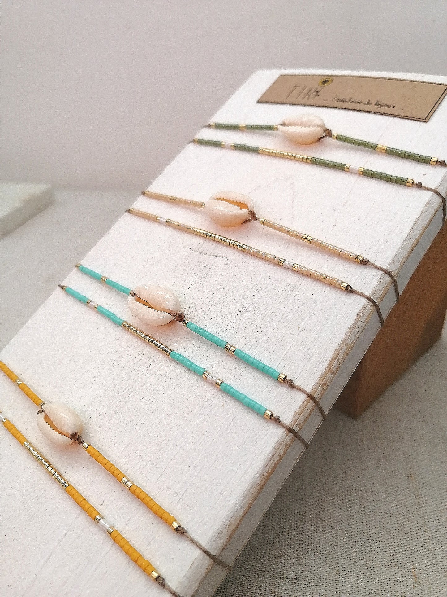 Bracelet duo cauris happy-tiki