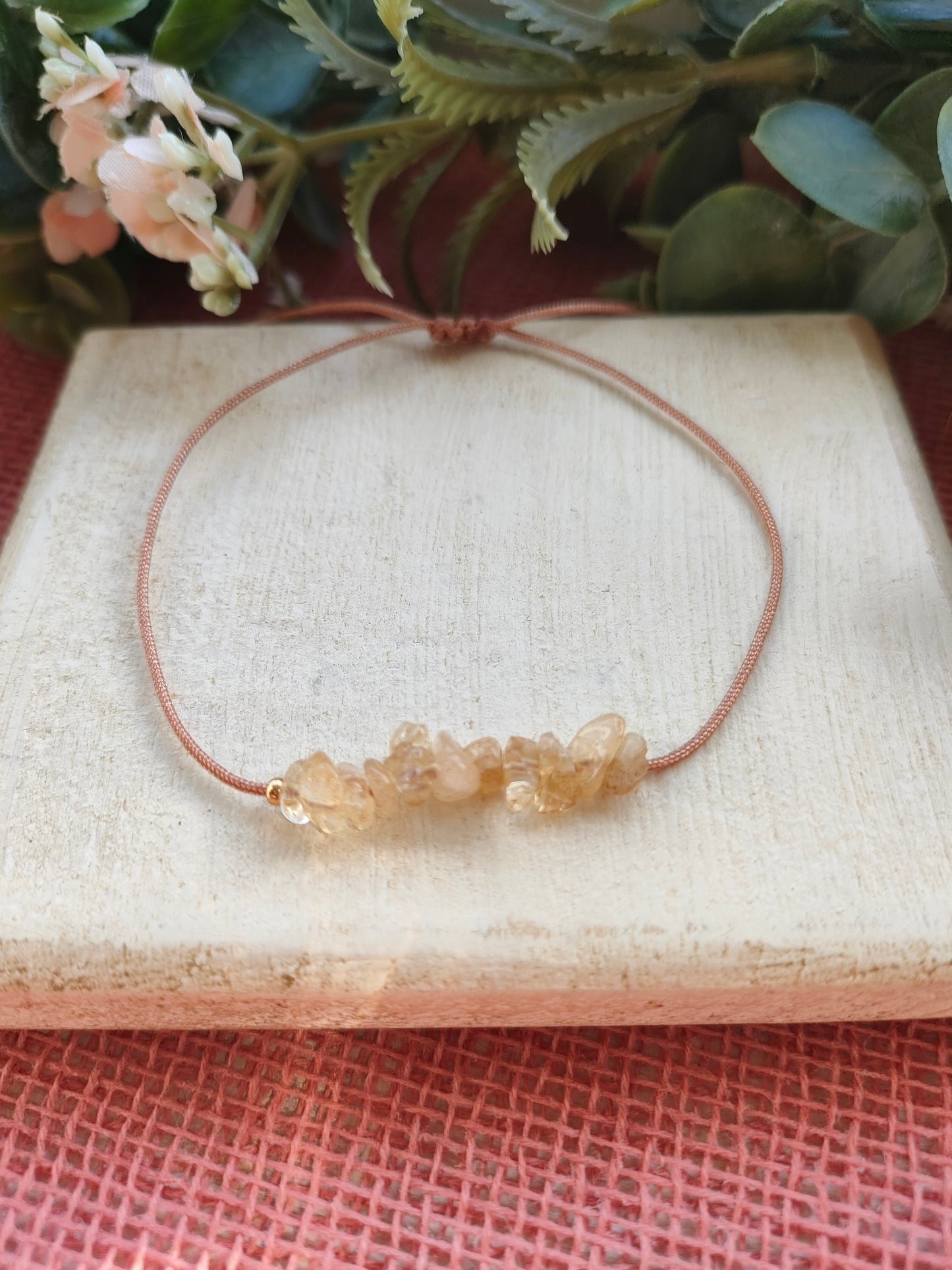 Bracelet en Citrine